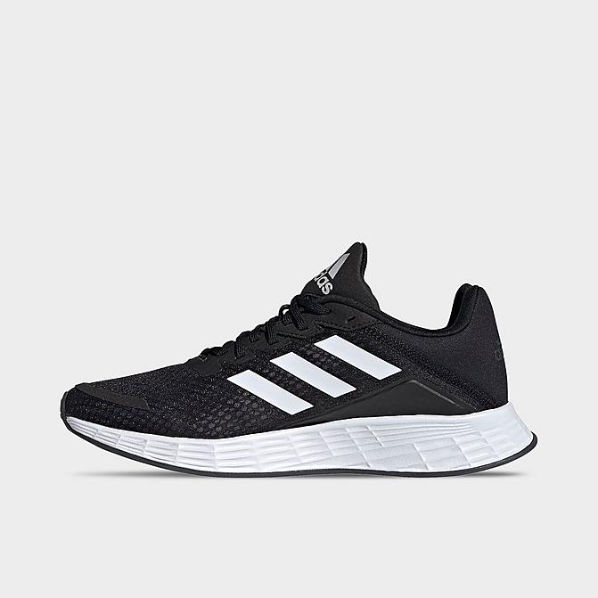 Right view of Women's adidas Duramo SL Running Shoes in Core Black/Cloud White/Grey Six Click to zoom