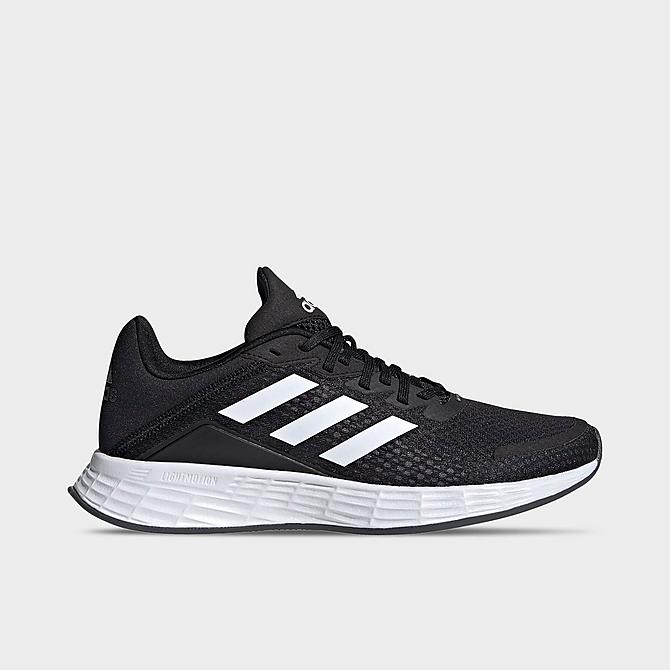 Front view of Women's adidas Duramo SL Running Shoes in Core Black/Cloud White/Grey Six Click to zoom
