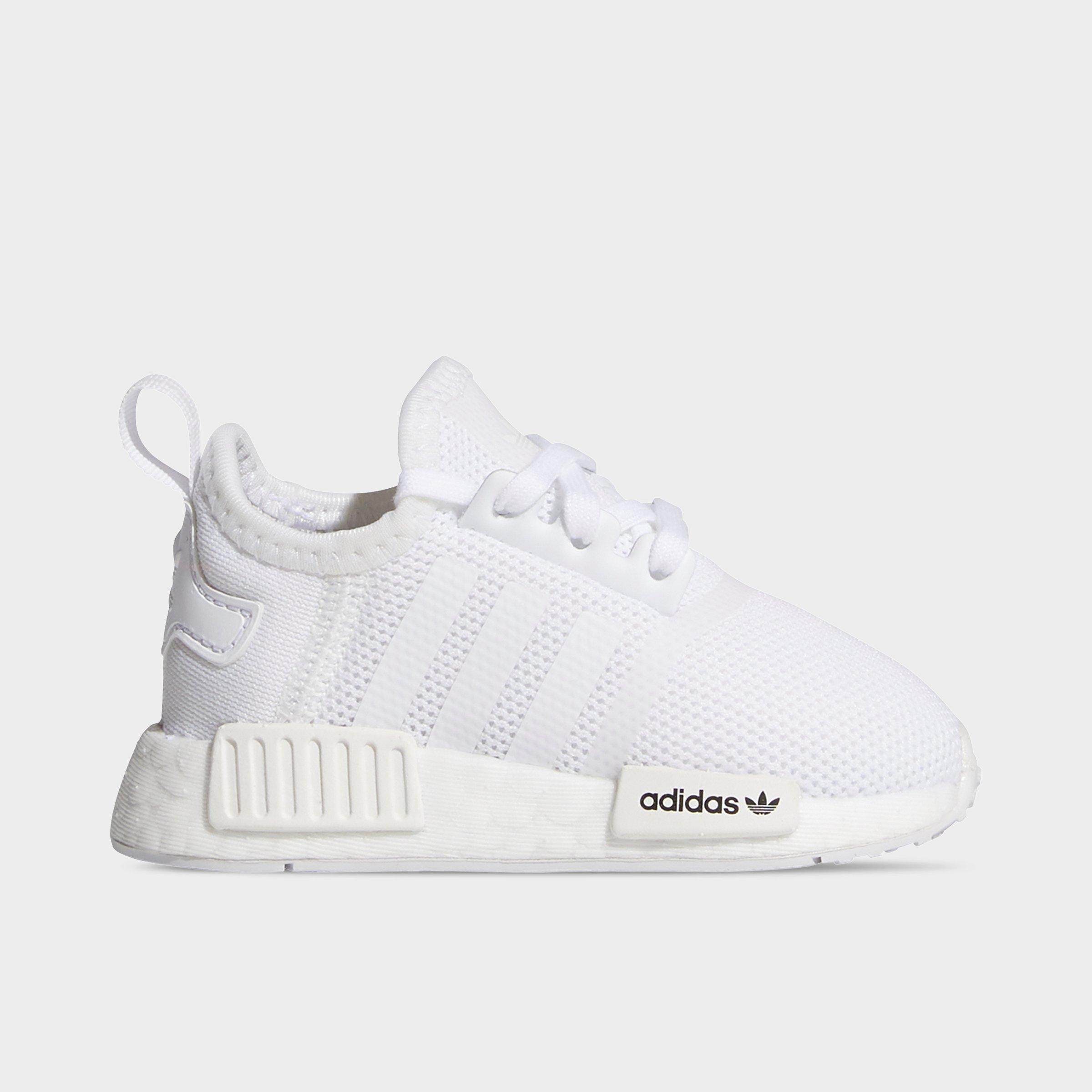 adidas white shoes for kids