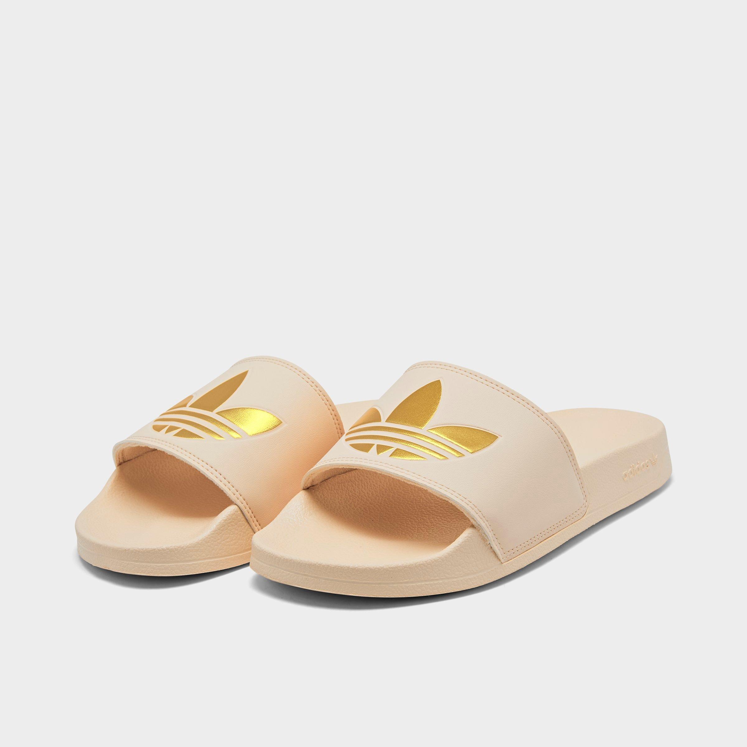 adidas adilette gold