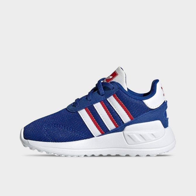 Adidas originals la hot sale trainer blue