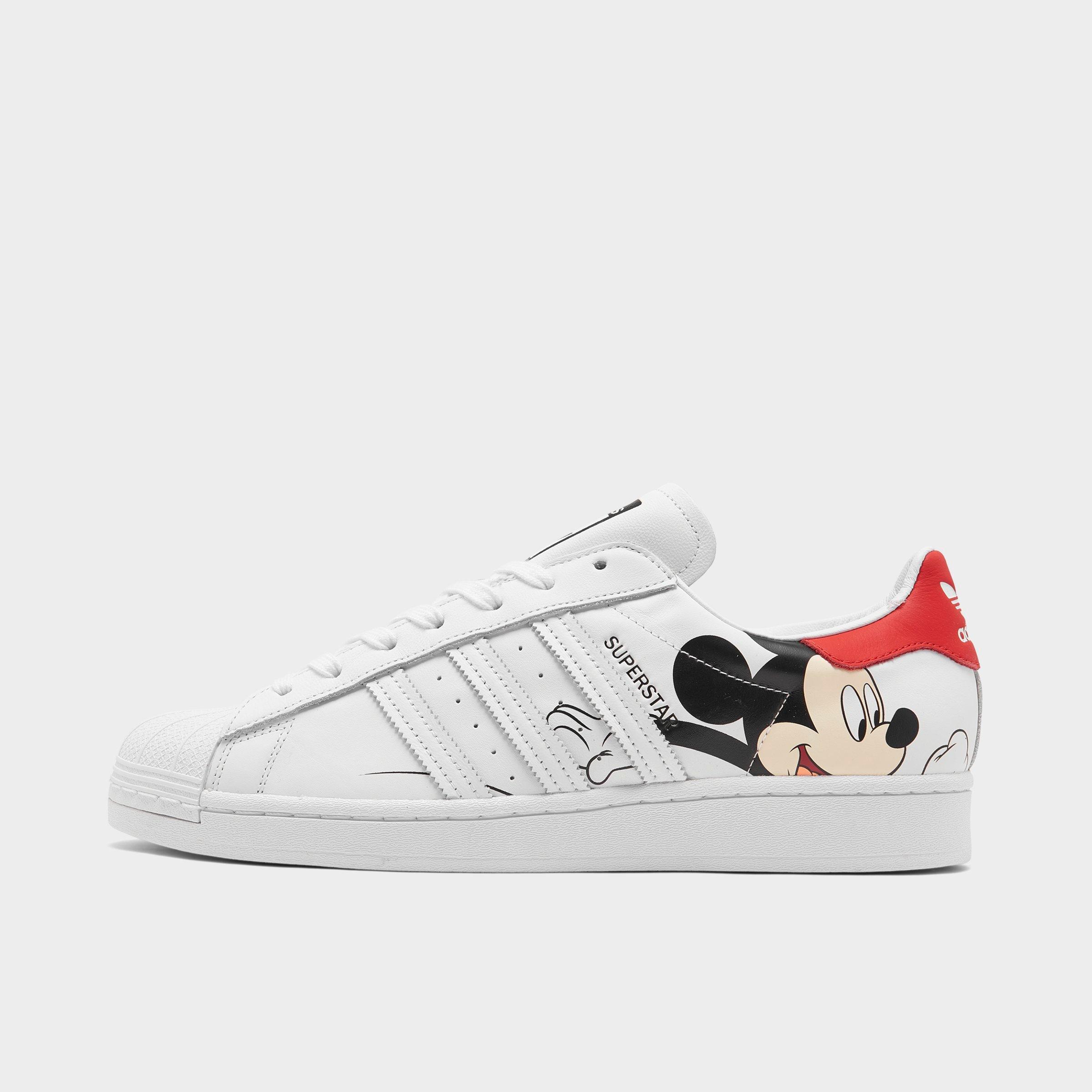 men's adidas x disney mickey mouse superstar casual shoes