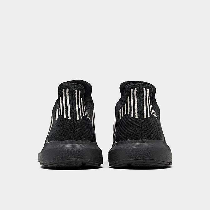 Left view of Women's adidas Originals Swift Run Casual Shoes in Core Black/Core Black/Core Black Click to zoom