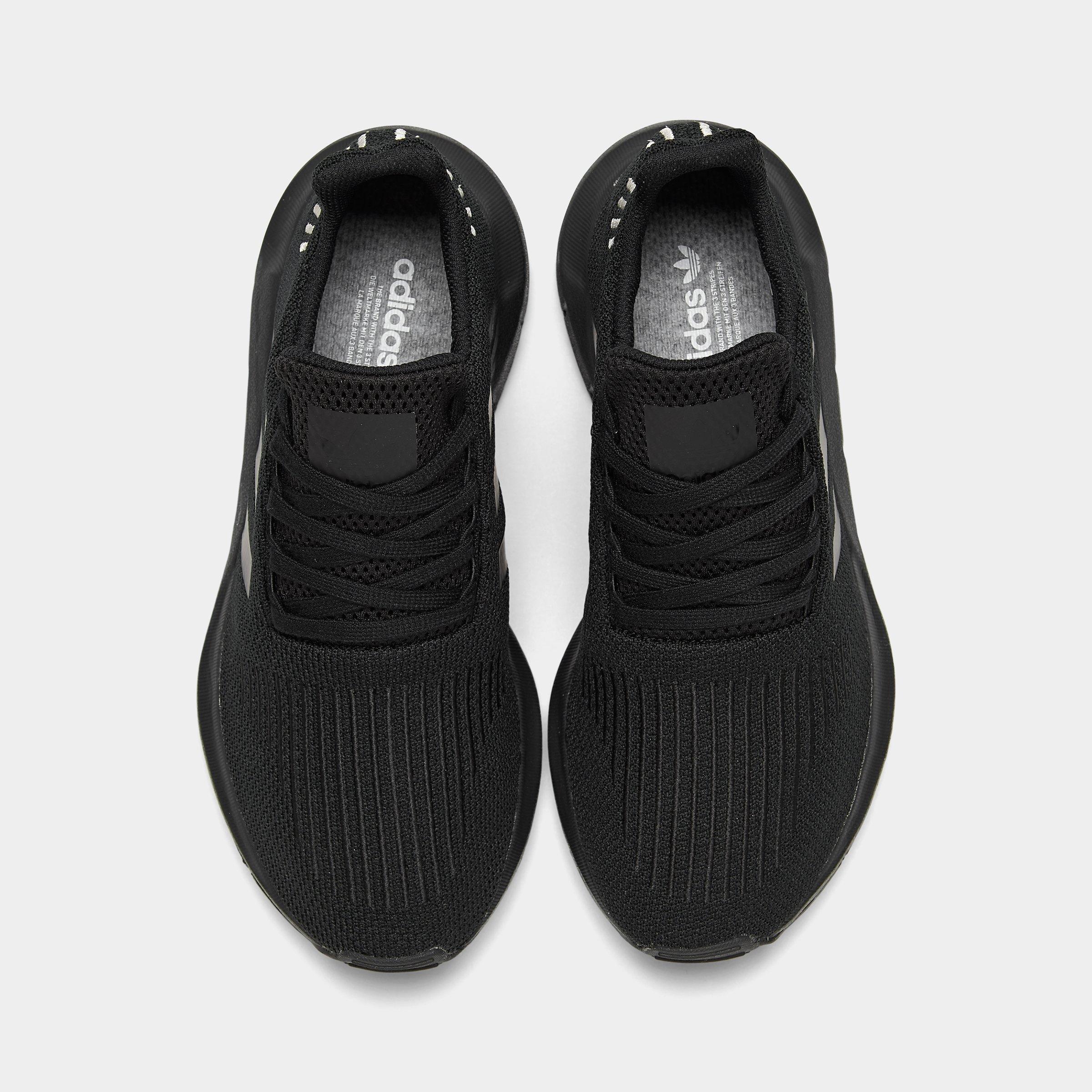 womens all black adidas swift run