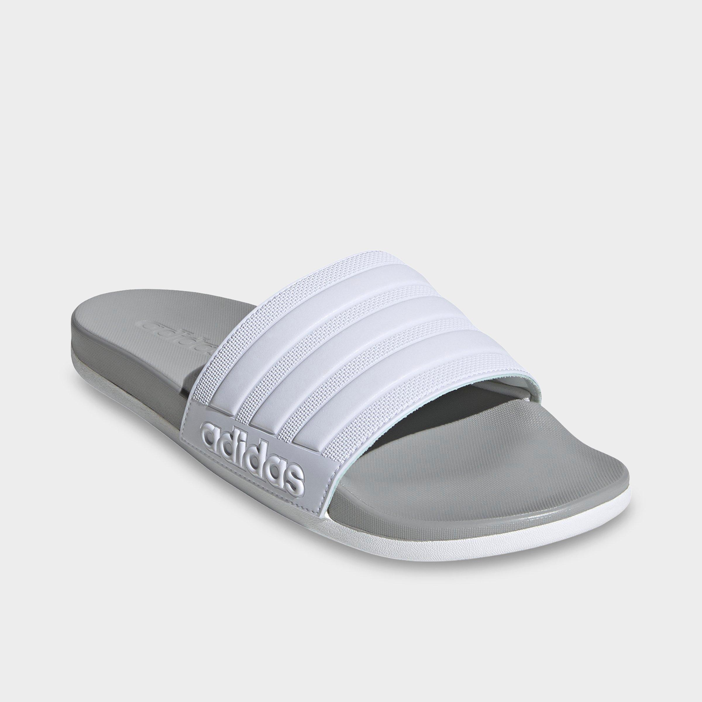 adidas men's adilette cloudfoam slides