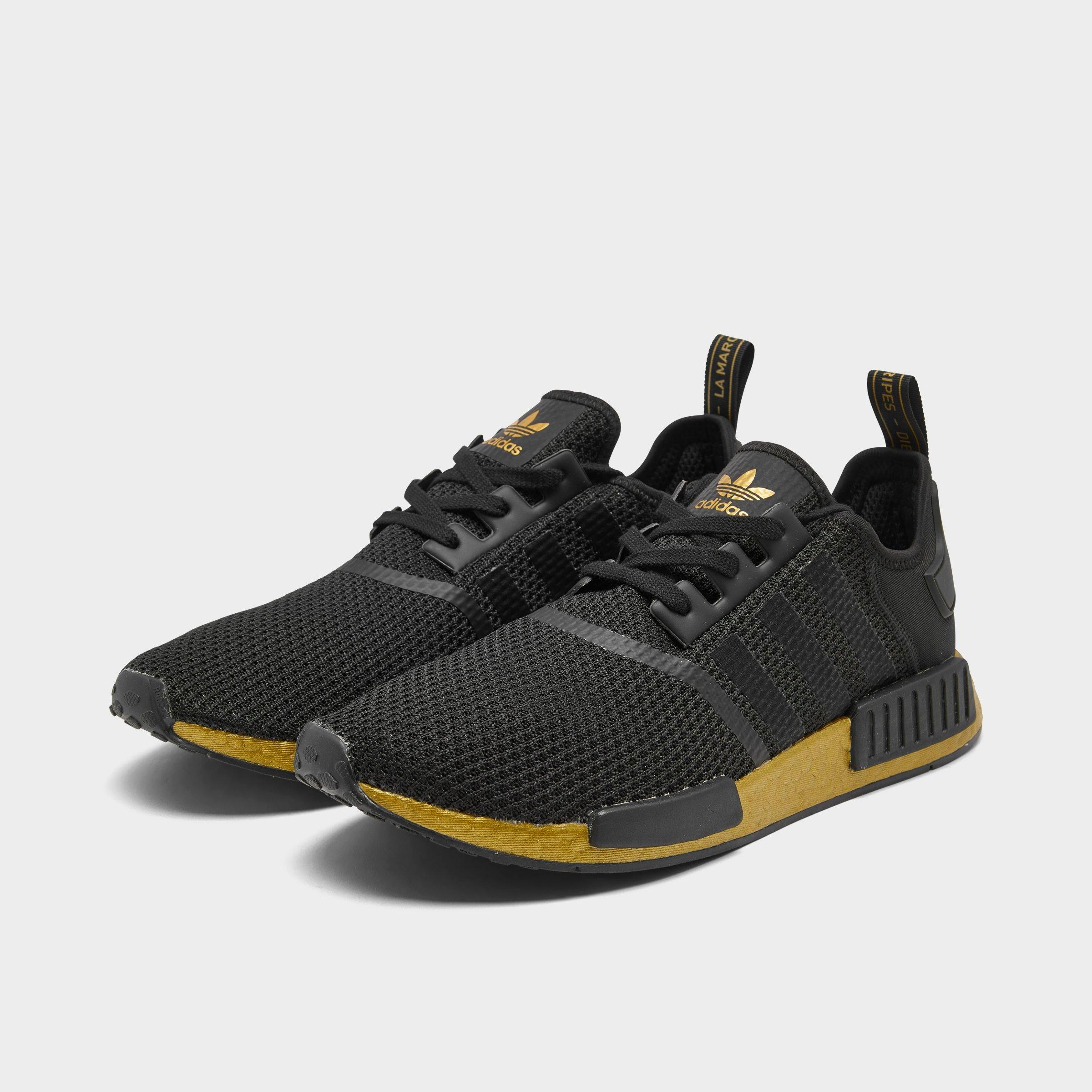 black and gold adidas mens