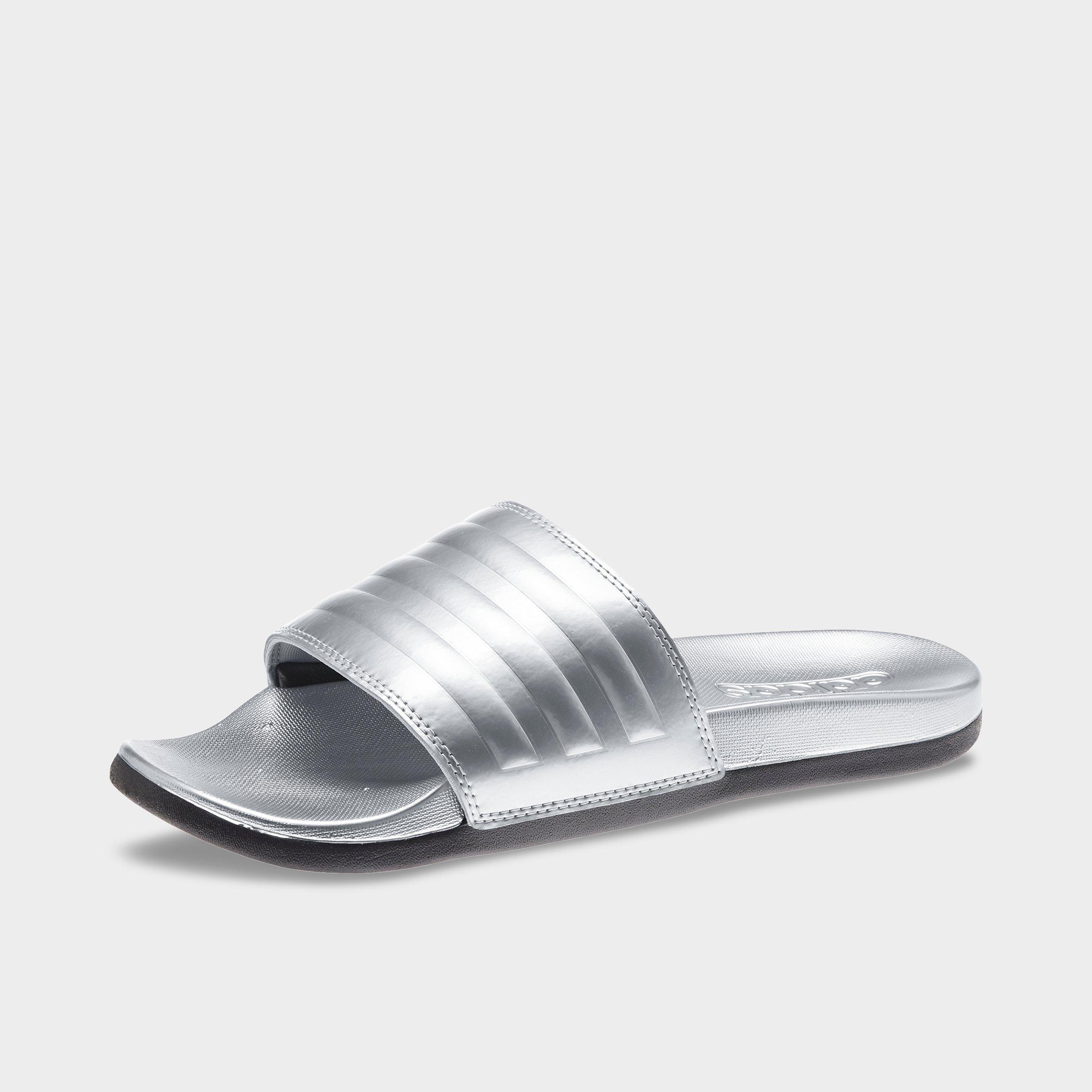 adidas adilette comfort metallic slides