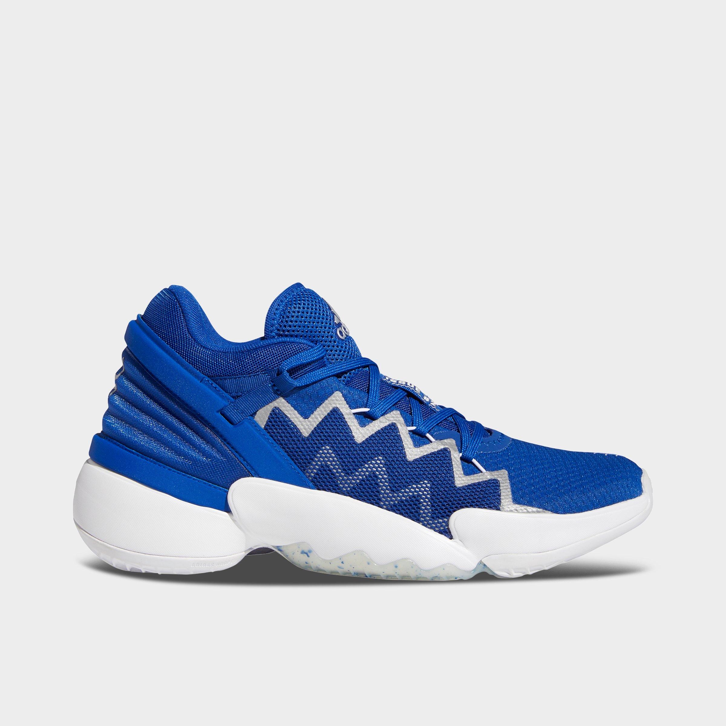 royal blue adidas basketball shoes