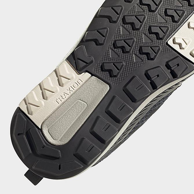 Left view of Big Kids' adidas Terrex Trailmaker Hiking Shoes in Grey/Black/Alumina Click to zoom