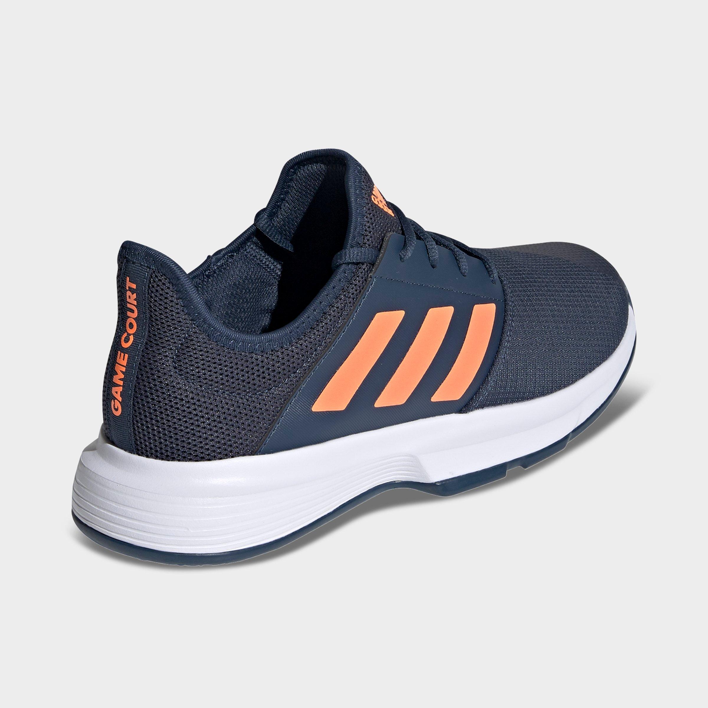 adidas gamecourt navy men's shoe