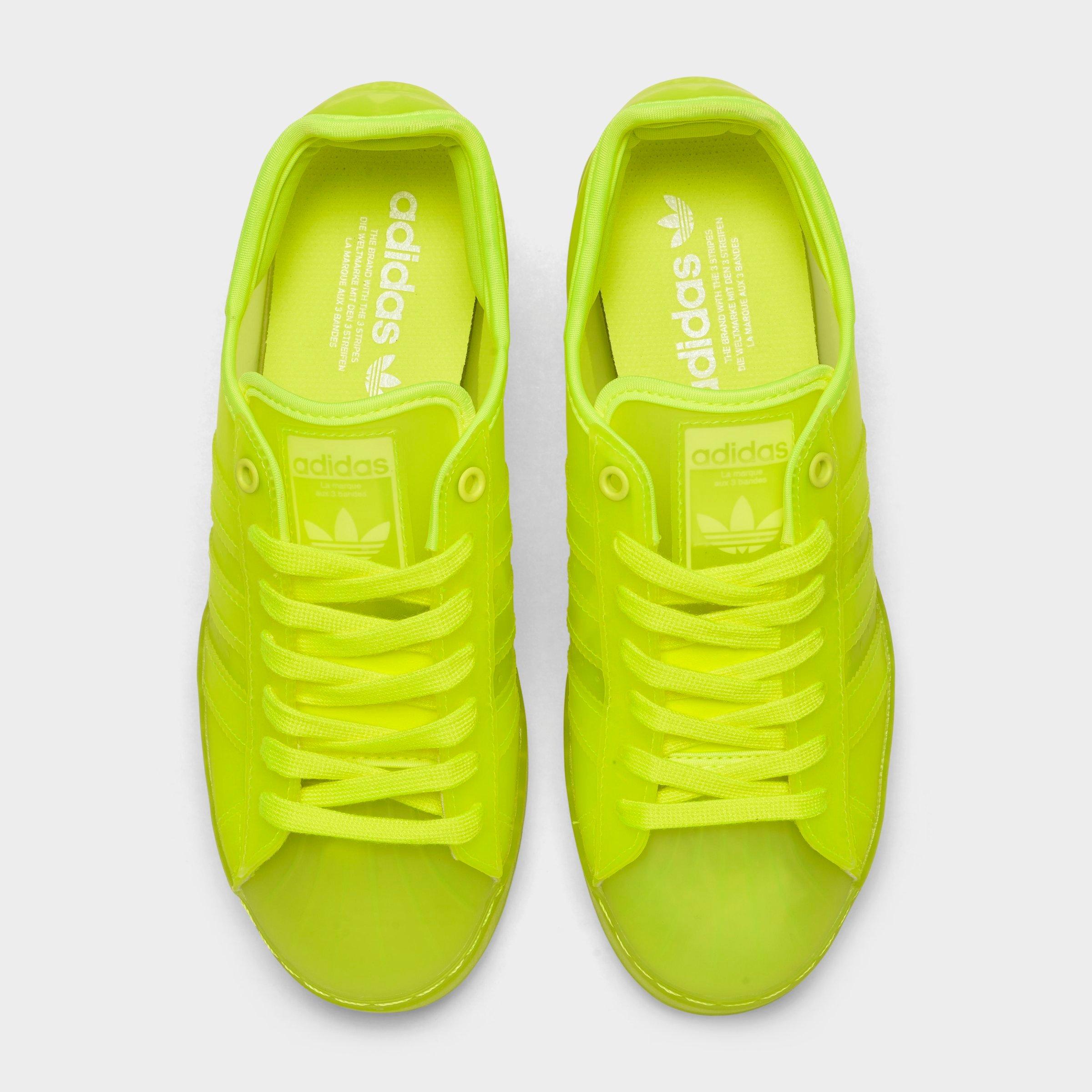 superstar slip on women yellow