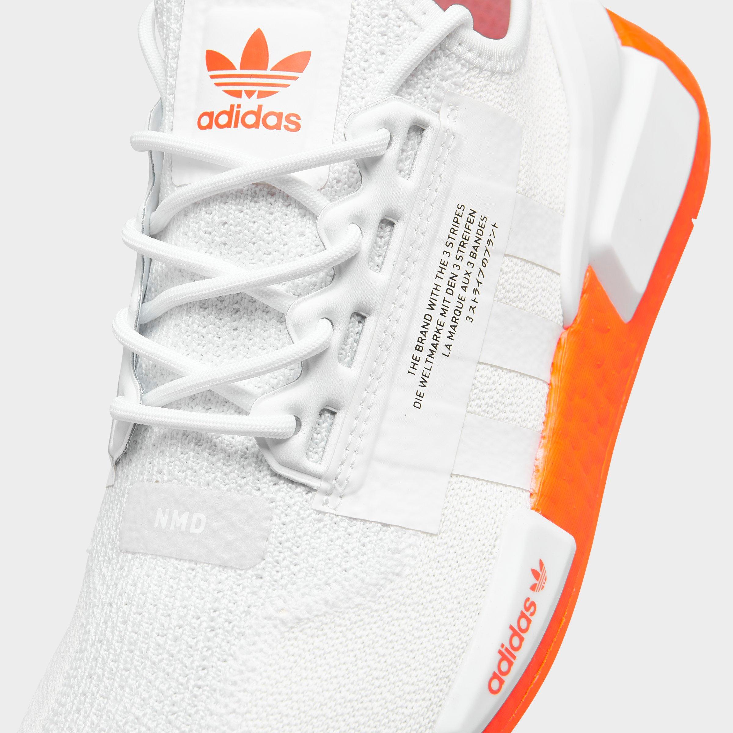 nmd r1 v2 orange and white