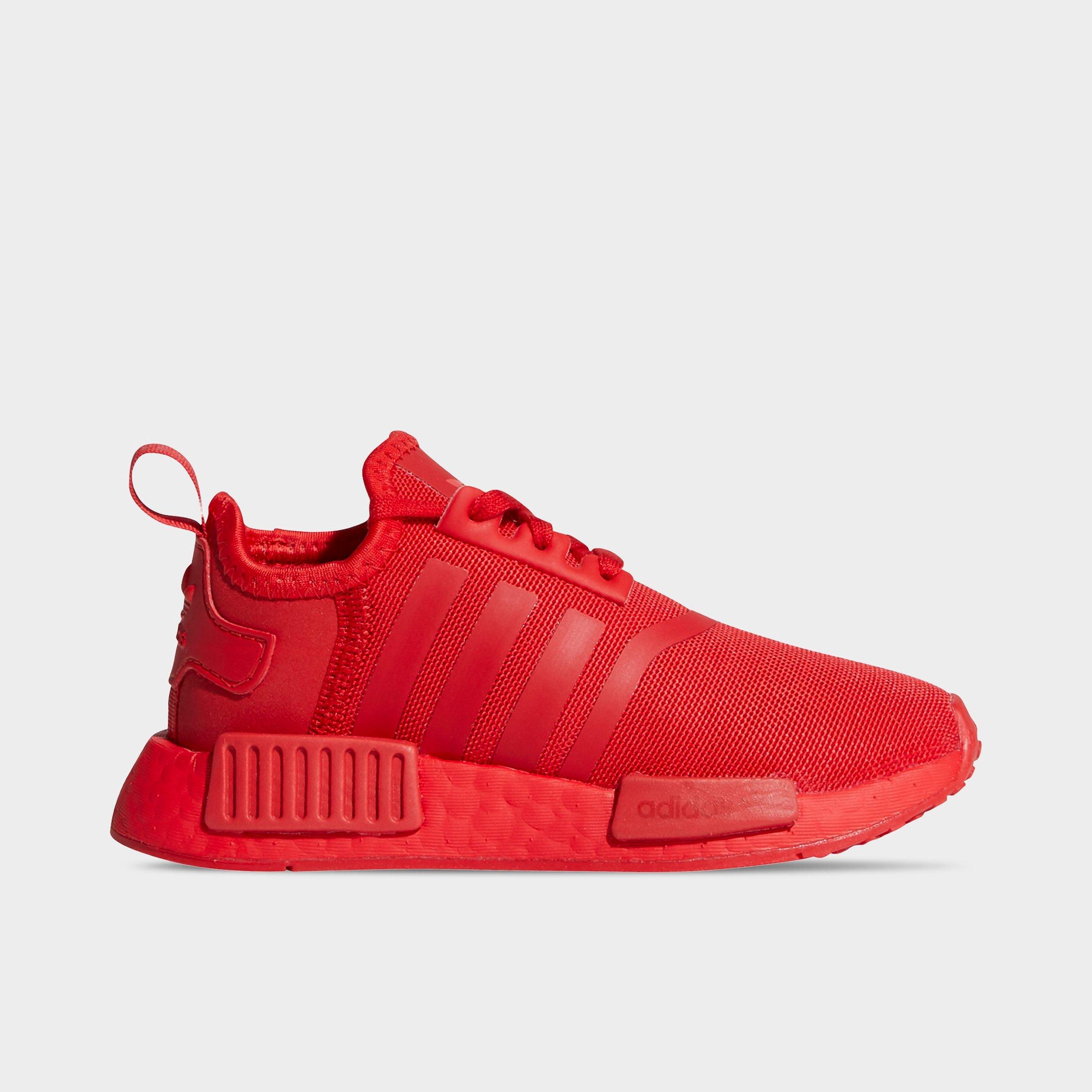 boys red adidas shoes