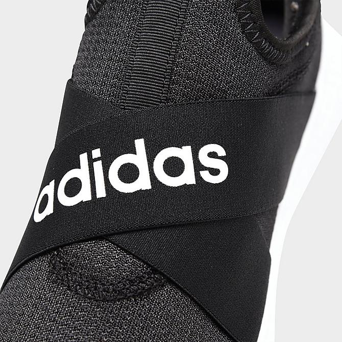 Front view of Women's adidas Puremotion Adapt Casual Shoes in Core Black/Cloud White/Grey Five Click to zoom