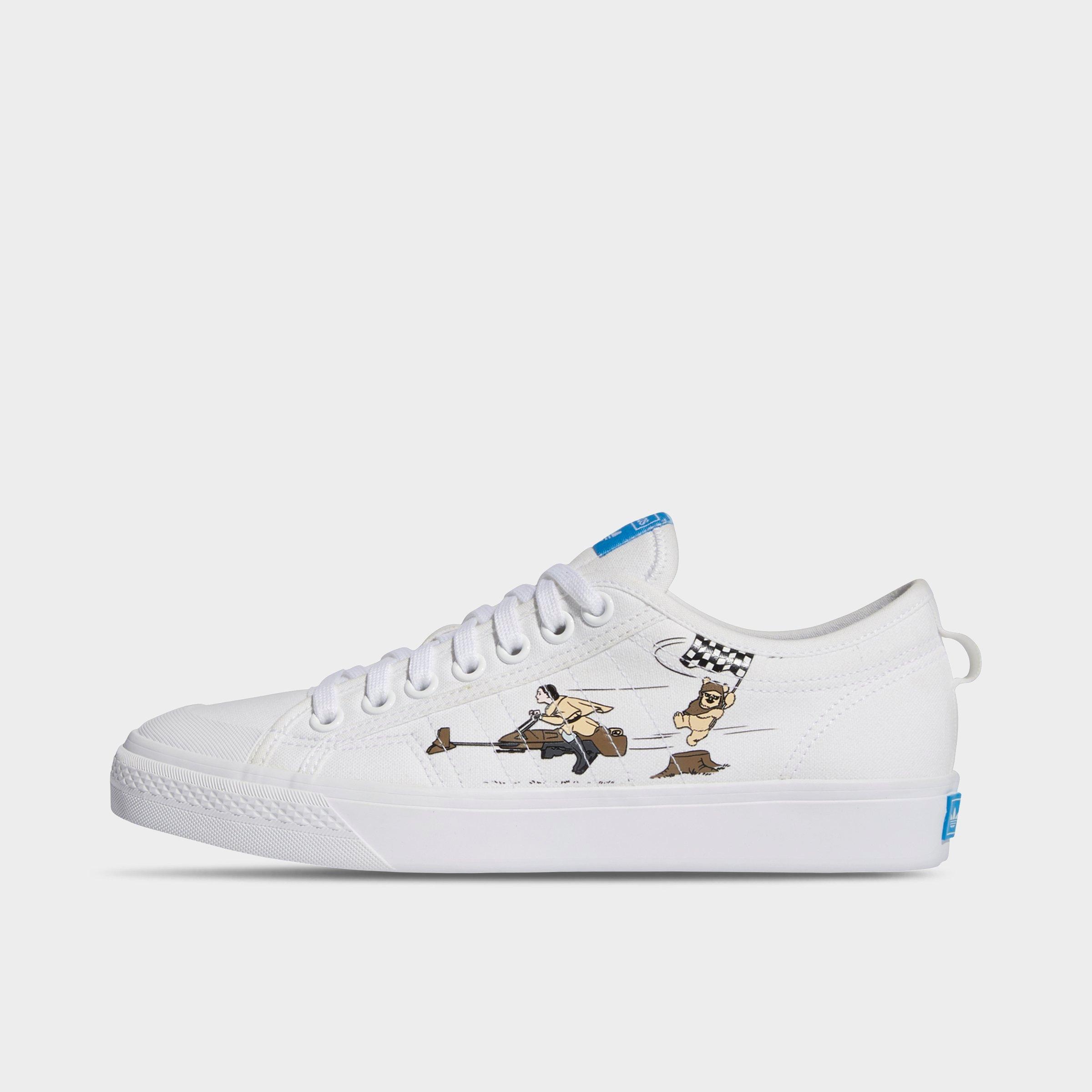 Men S Adidas Originals X Star Wars Nizza Casual Shoes Finish Line