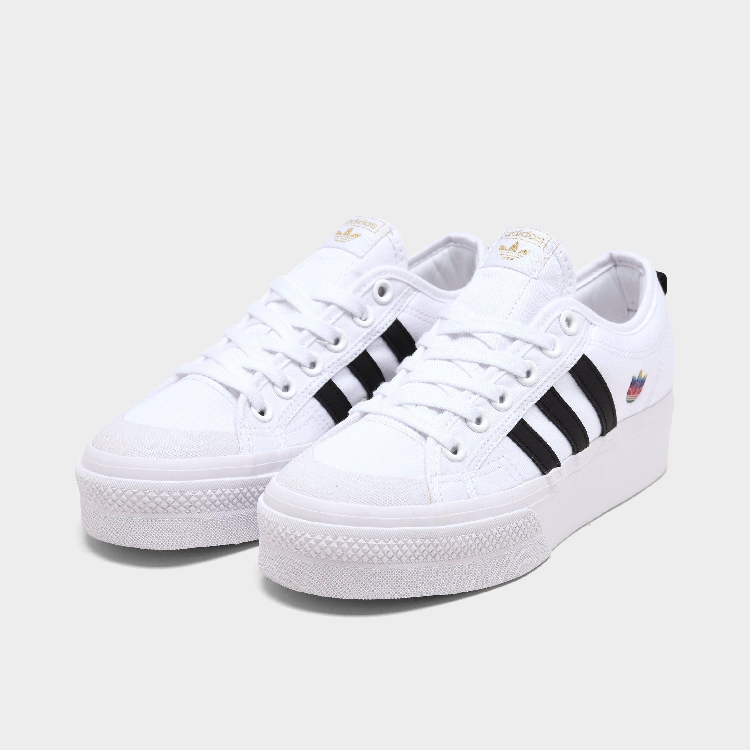 adidas nizza white womens