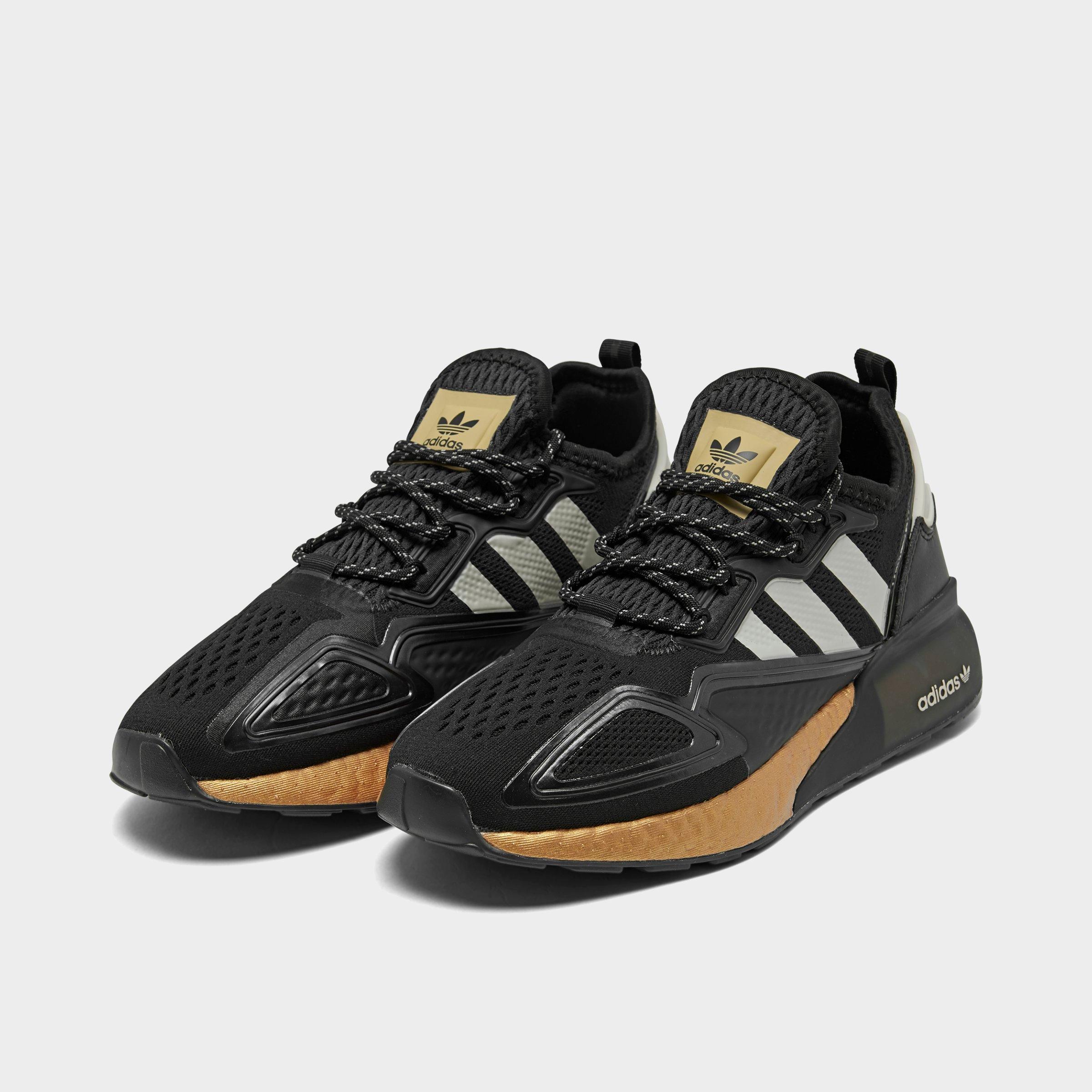women's black and gold adidas shoes