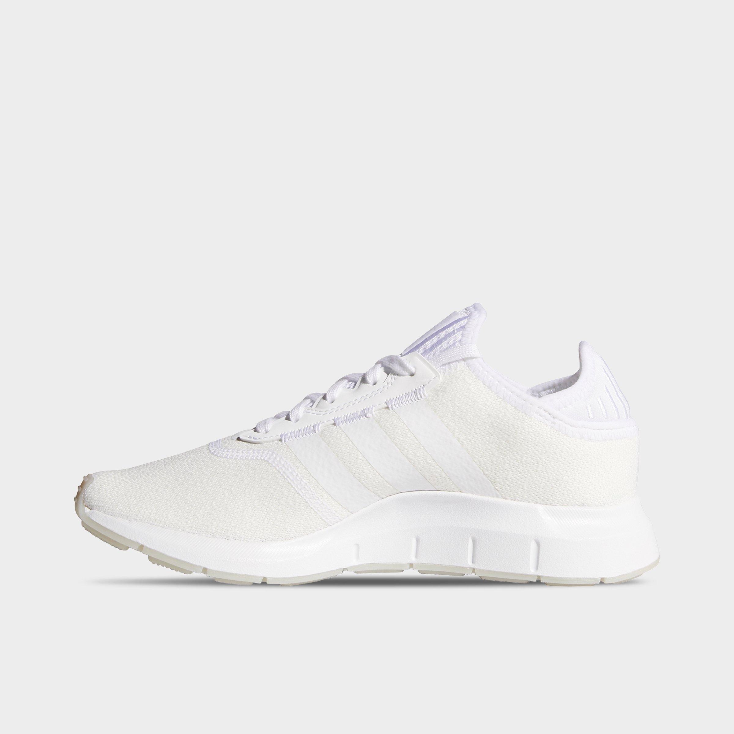 adidas women's white swift run sneakers