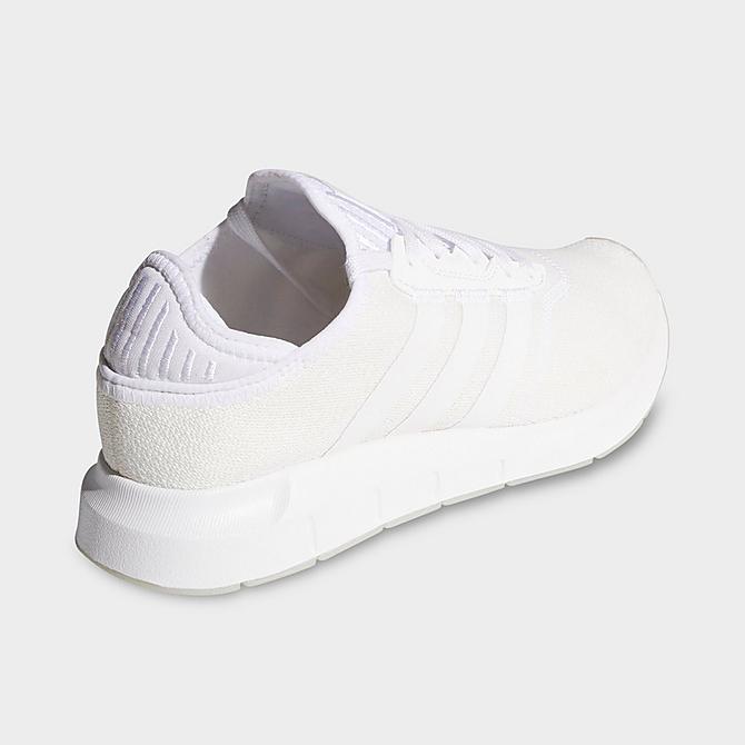Left view of Women's adidas Originals Swift Run X Casual Shoes in Footwear White/Footwear White Click to zoom