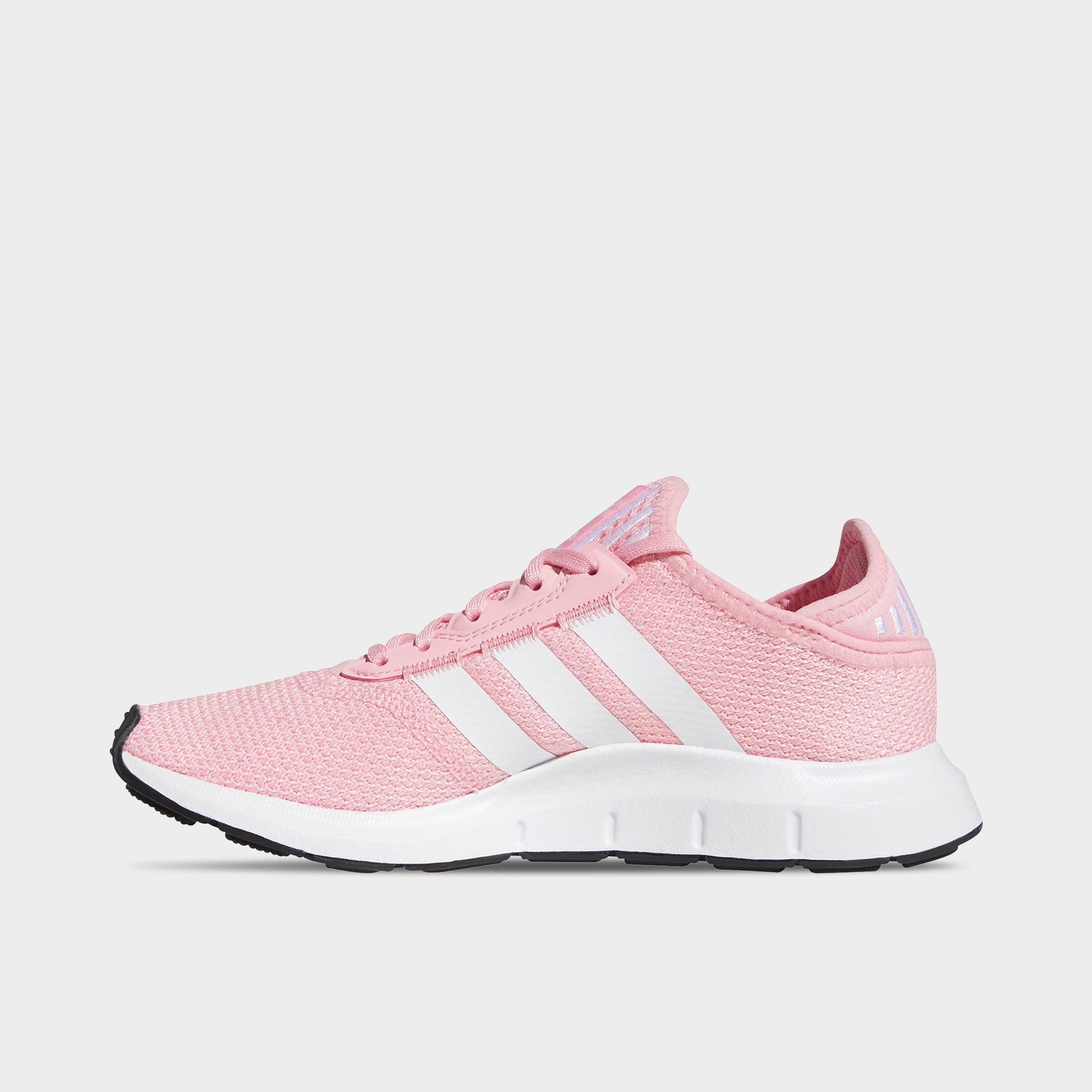 girls pink adidas shoes