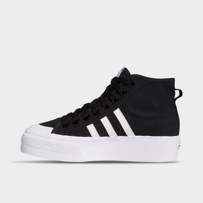 Women's adidas Originals Nizza Platform Mid Casual Shoes| Finish Line