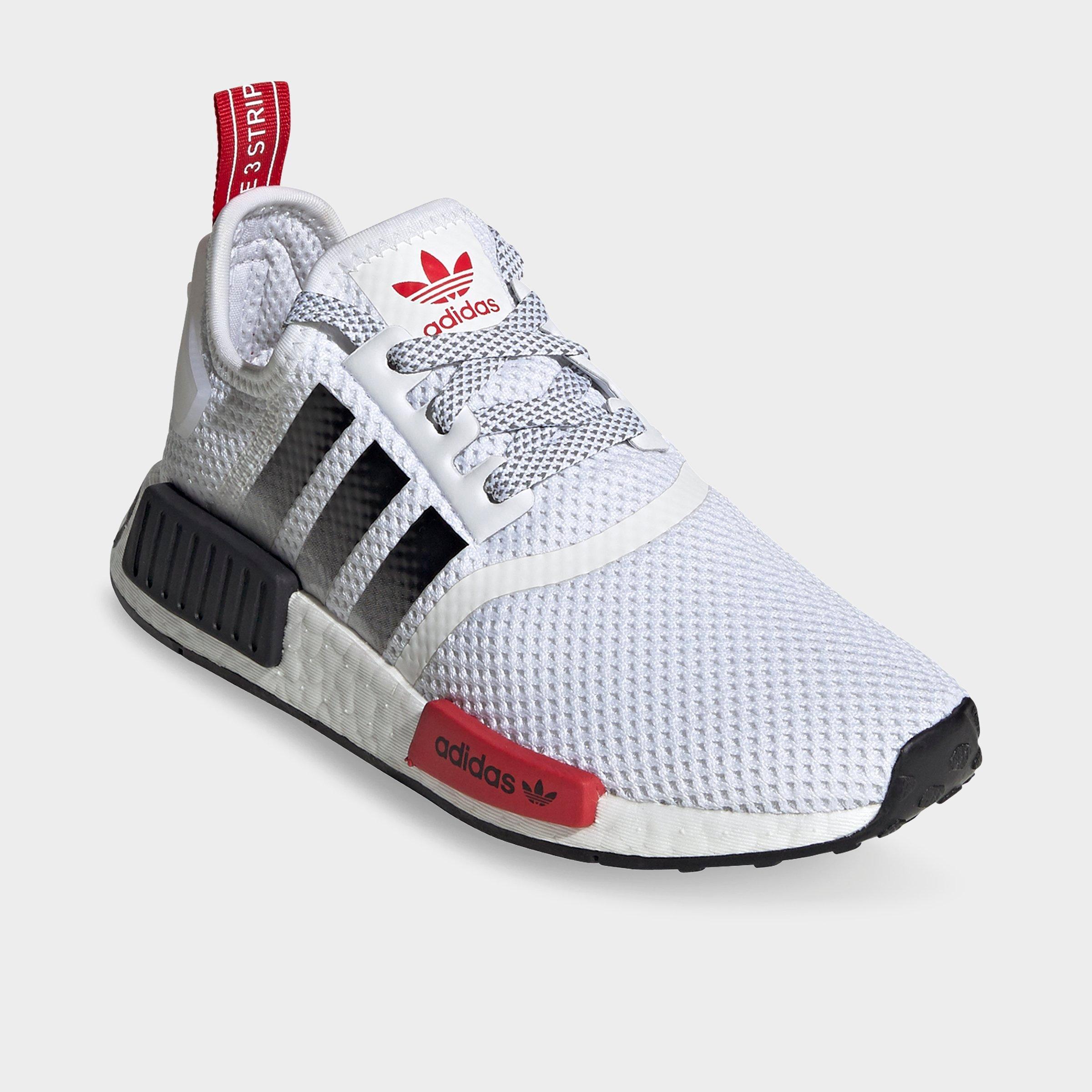 adidas originals nmd r1 black and red