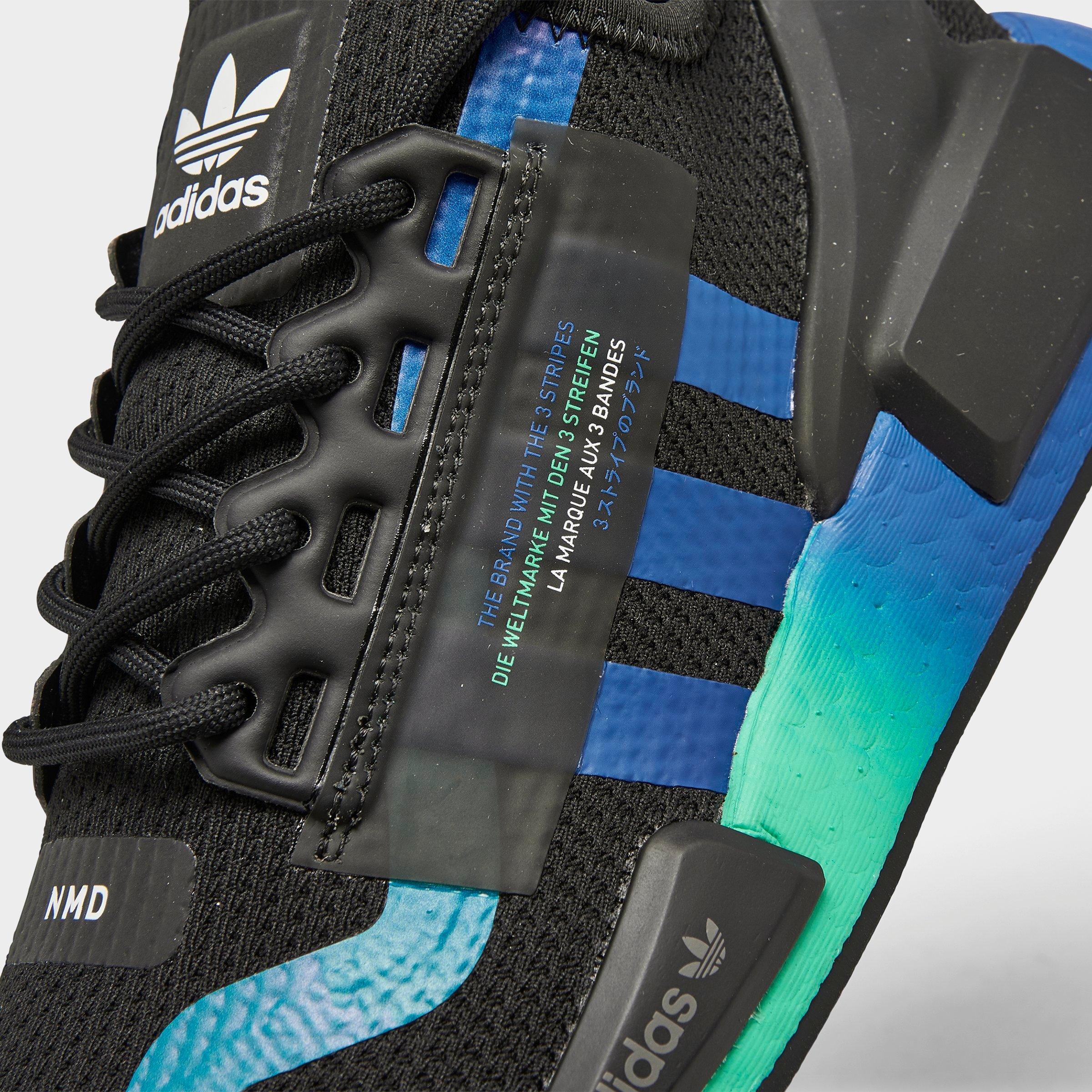 nmd black blue