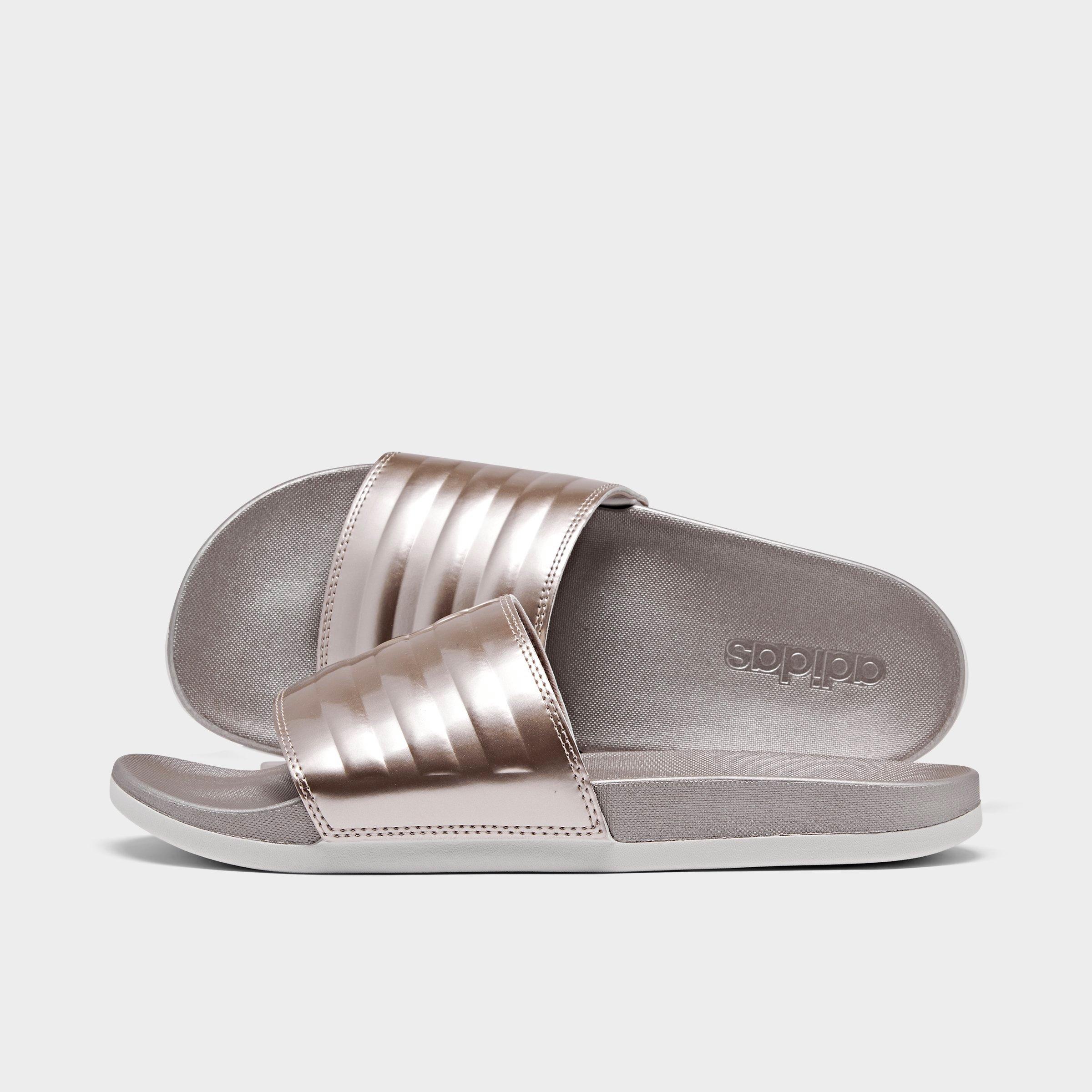 Women S Adidas Adilette Comfort Slide Sandals Finish Line
