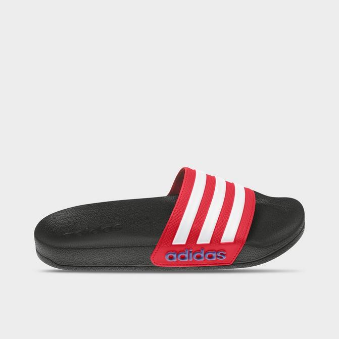 Boys' Kids' and Big Kids' adidas Spiderman adilette Shower Slide Sandals| Finish Line