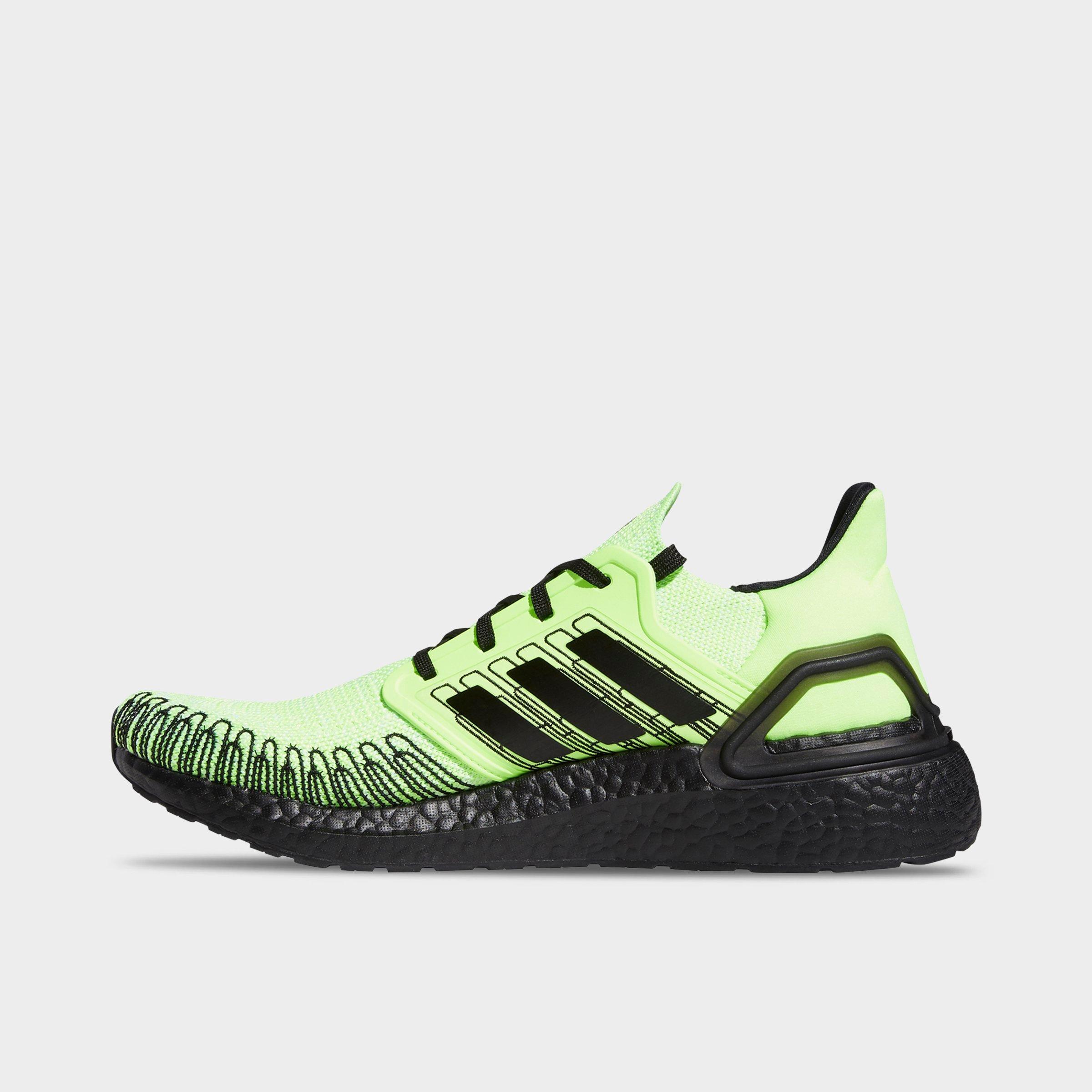 ultra boost green and black