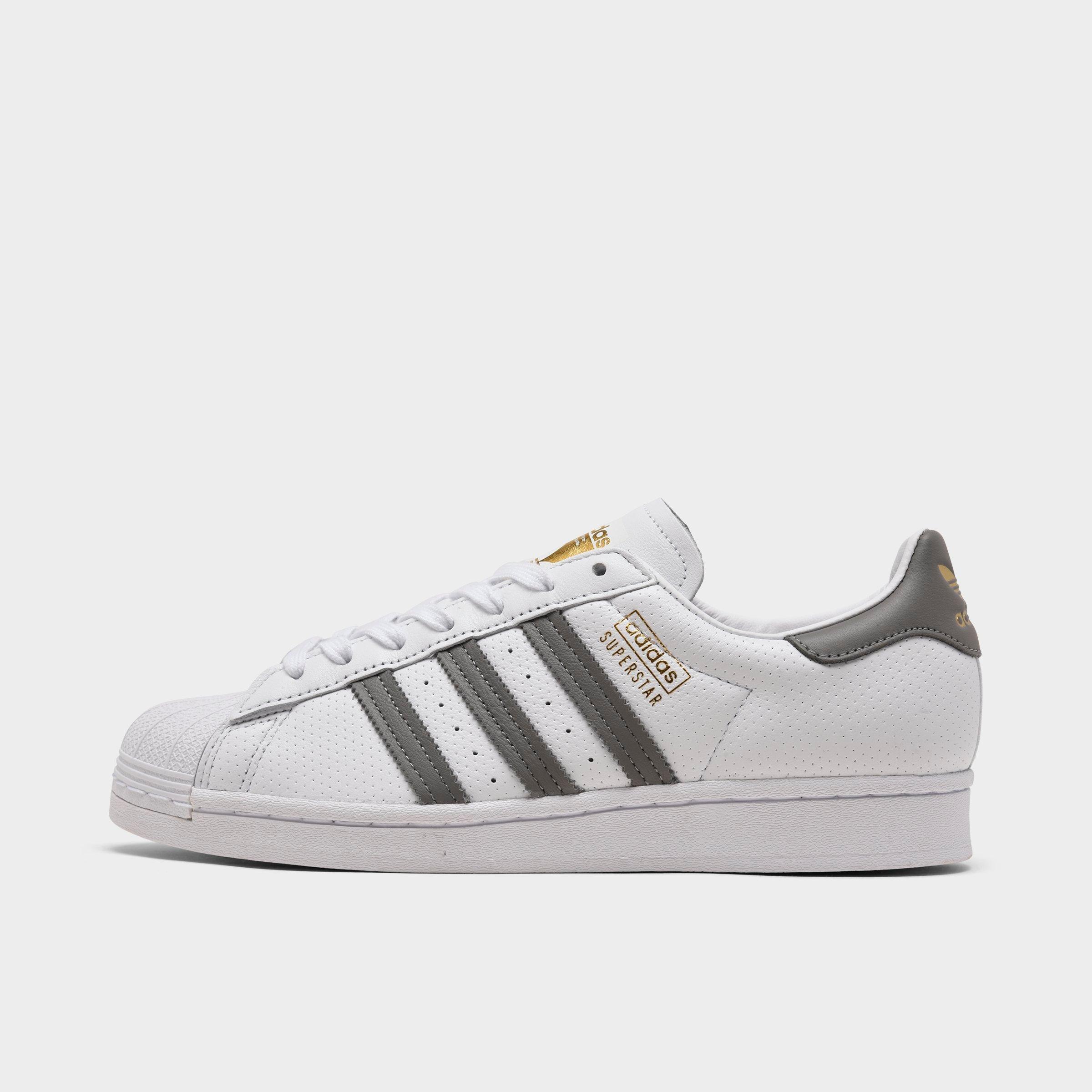 adidas superstar grey stripes