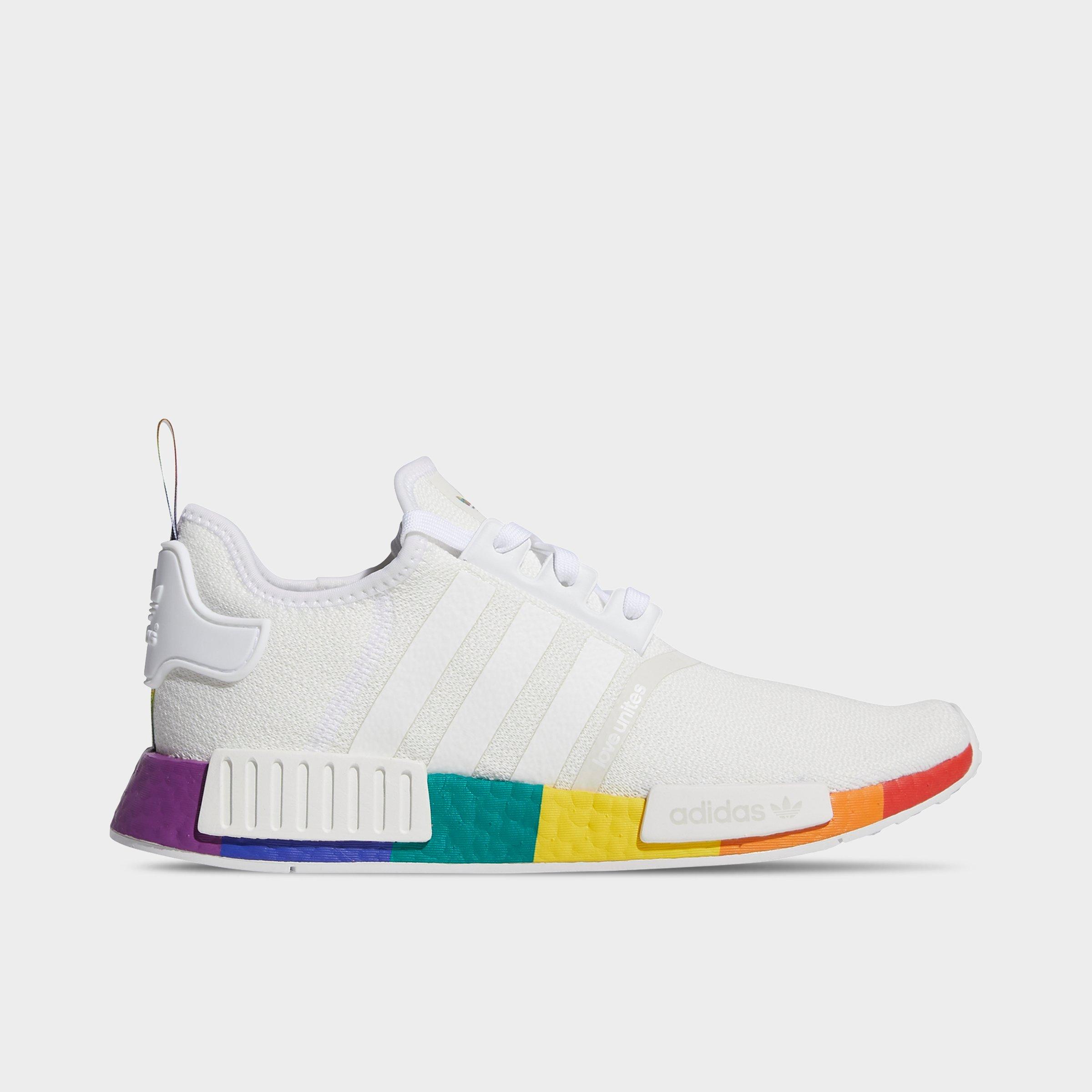 adidas men's nmd r1 casual sneakers from finish line