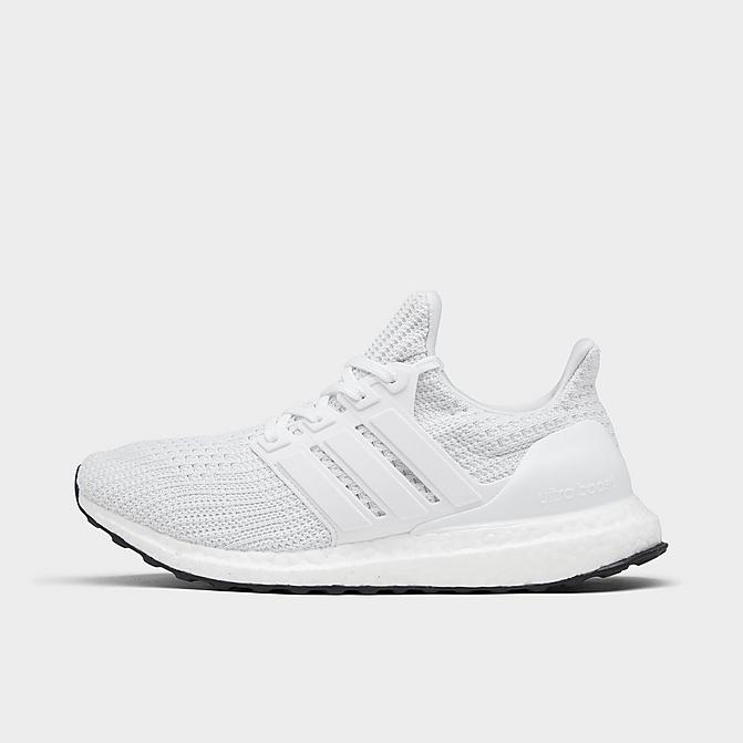 Right view of Women's adidas UltraBOOST DNA Running Shoes in White/White/Black Click to zoom
