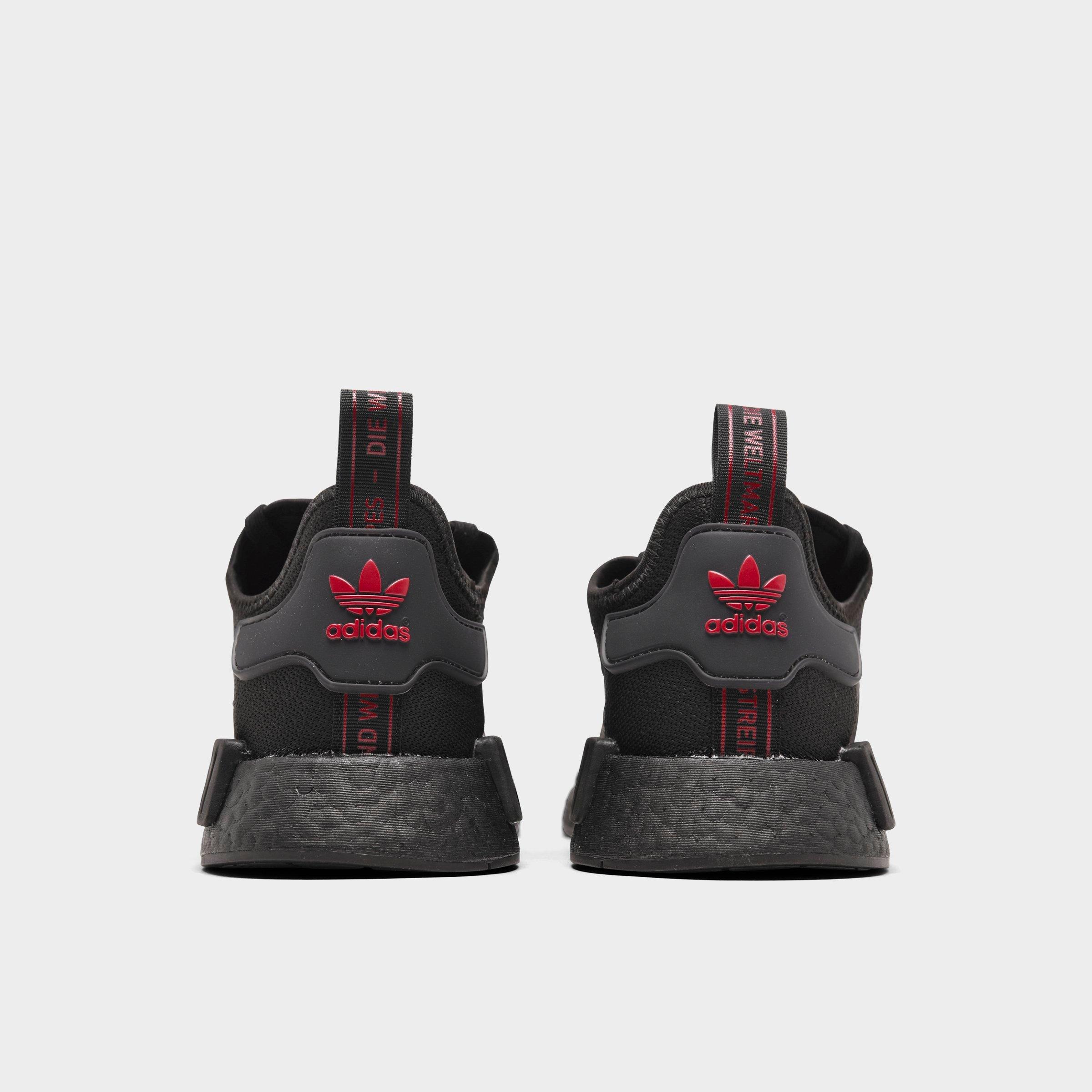 adidas nmd r1 womens black and red