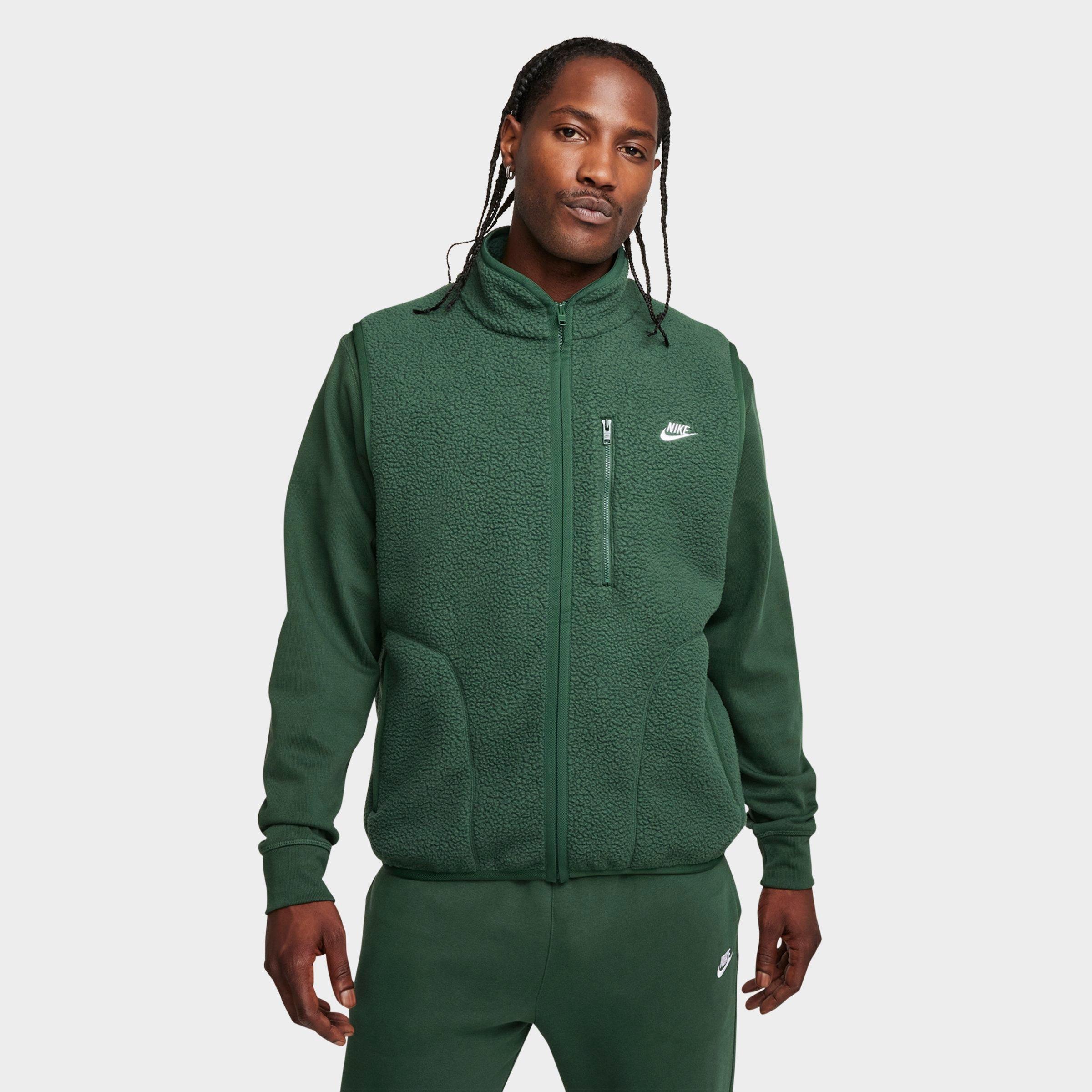 NIKE TF CLUB VEST PRIMALOFT グリーン　 XL Nike Sportswear Men's Size S Club PrimaLoft Green Winter