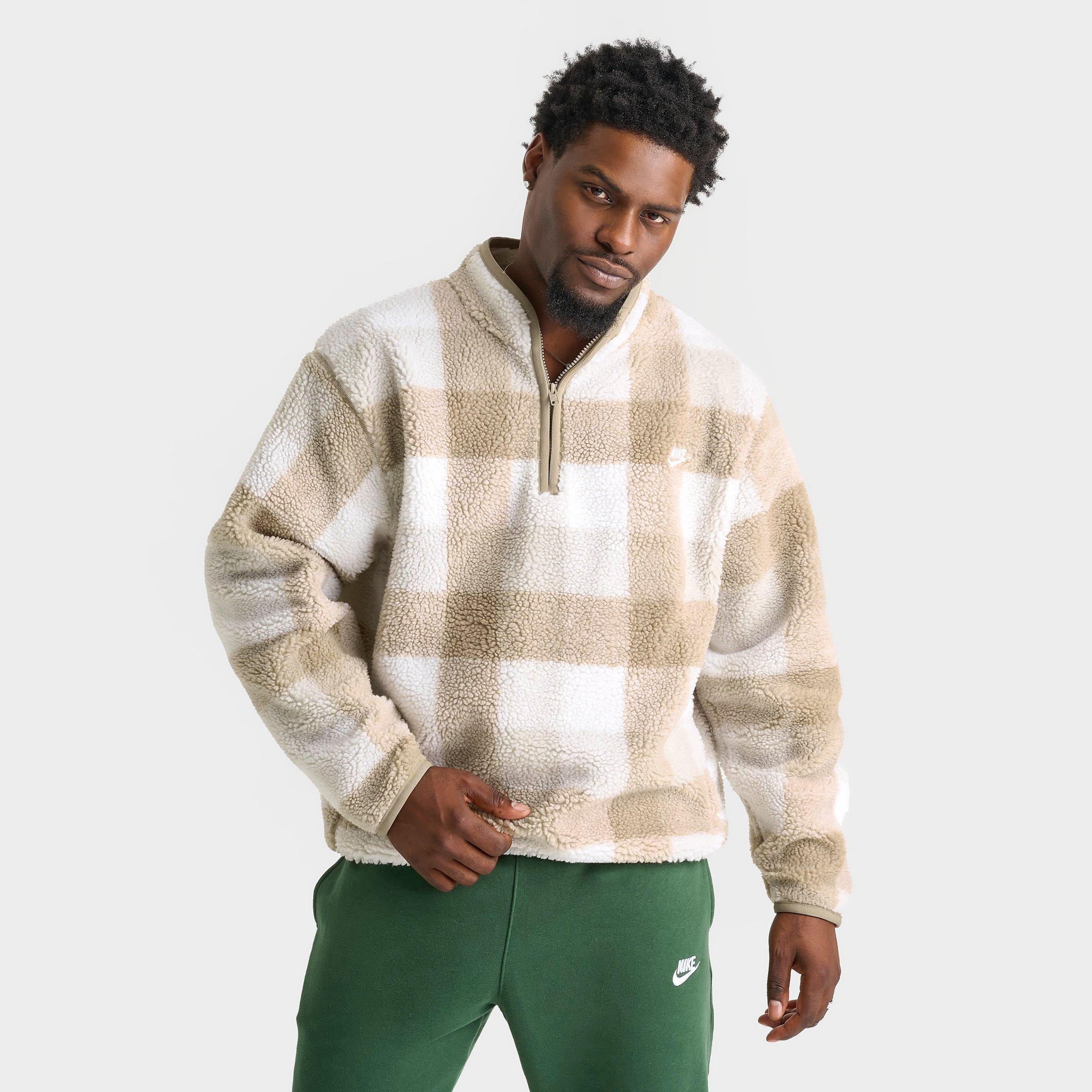 Men's Nike Club Winterized Fleece Half-Zip Top | Finish Line