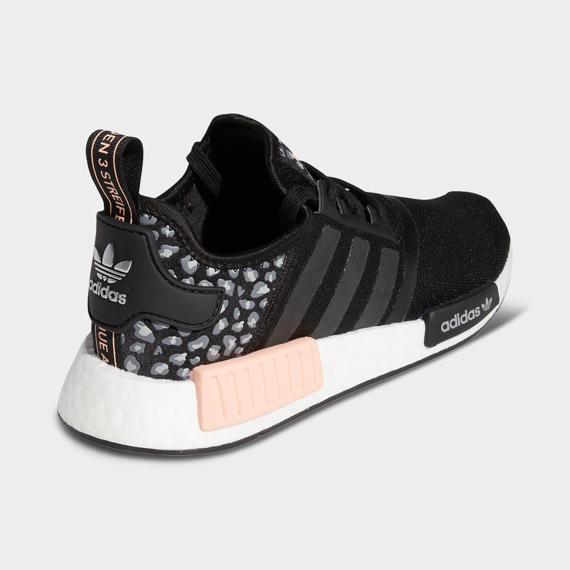 womens adidas nmd r1 black and pink