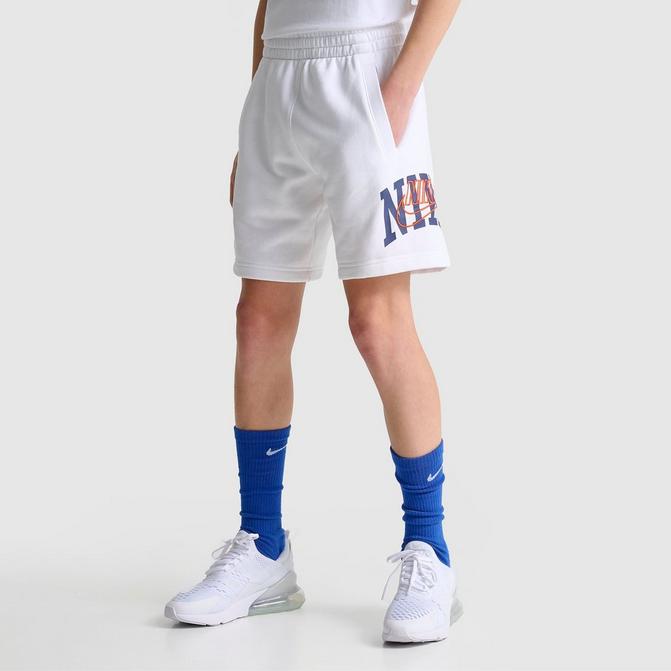 Kids' Nike Sportswear Club Fleece Arch Logo Shorts