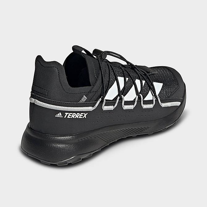 Left view of Men's adidas Terrex Voyager 21 Outdoor Shoes in Black/Chalk White/Grey Click to zoom
