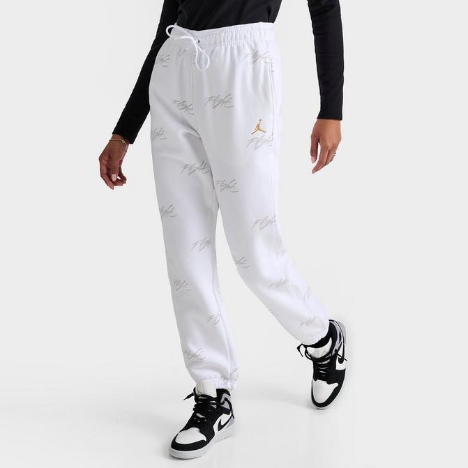 White jordan joggers sale