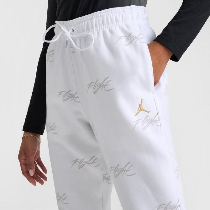 Jordan white sweatpants store