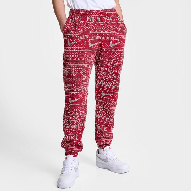 Men's Nike Sportswear Club Fleece Holiday Pants | Finish Line