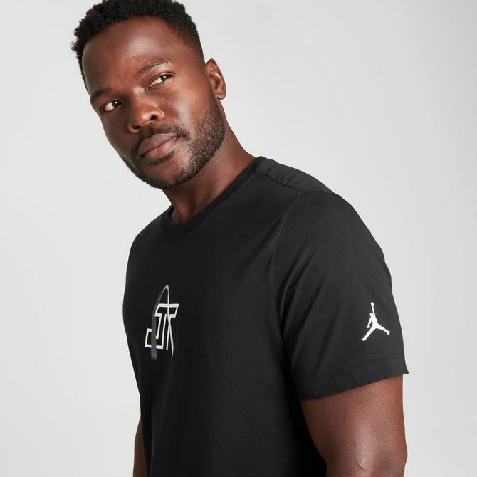 Jordan t outlet shirt black