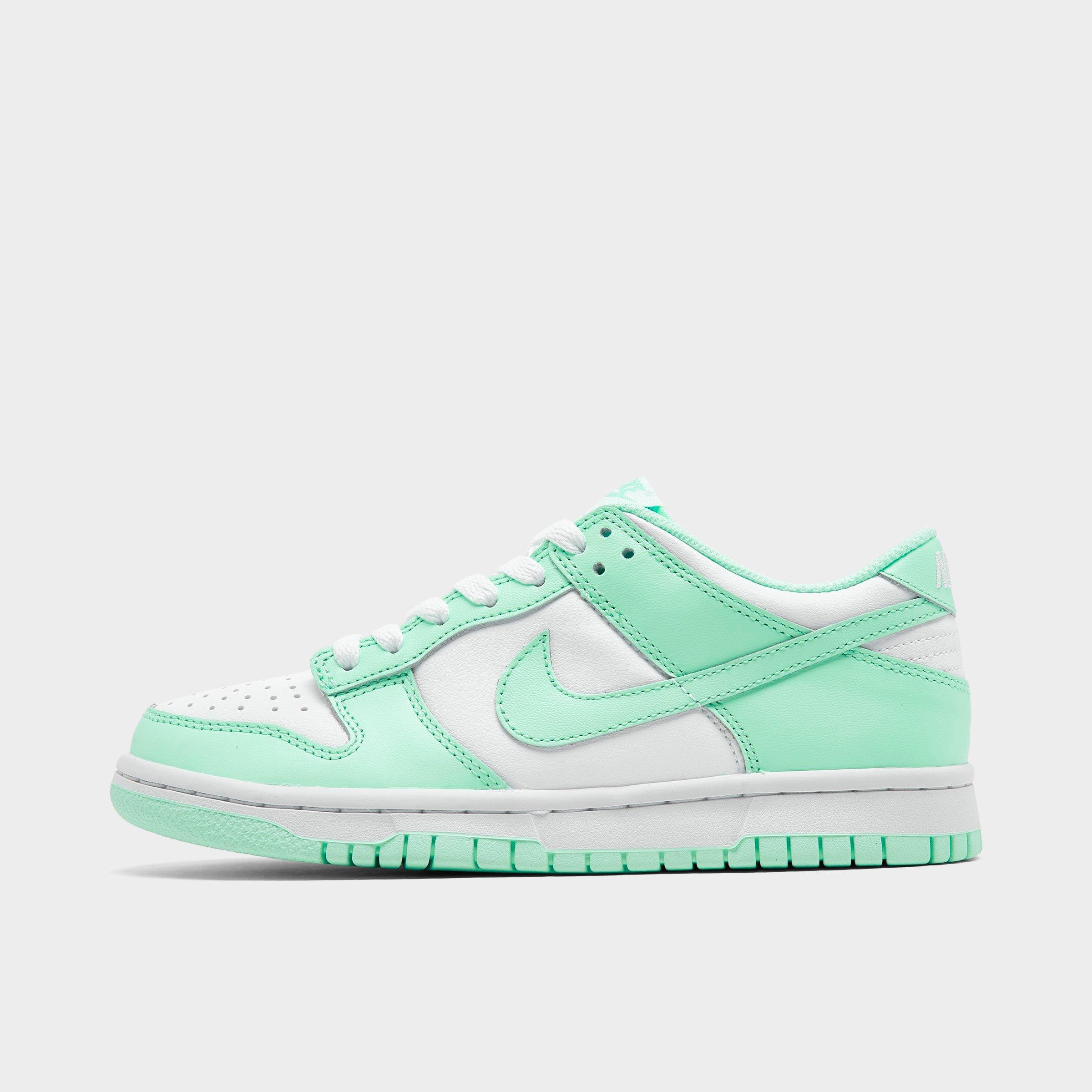 White mint dunks