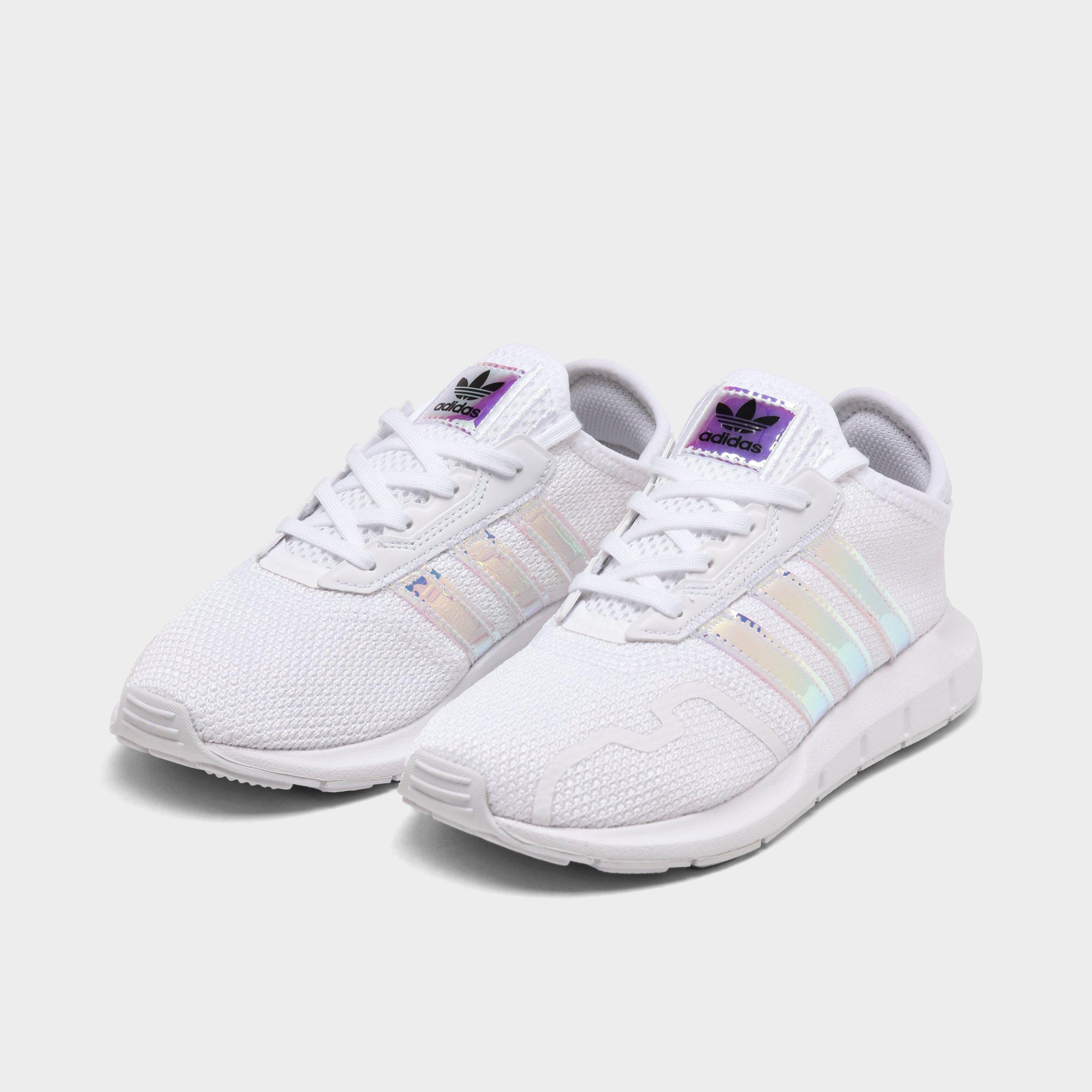 girls iridescent adidas