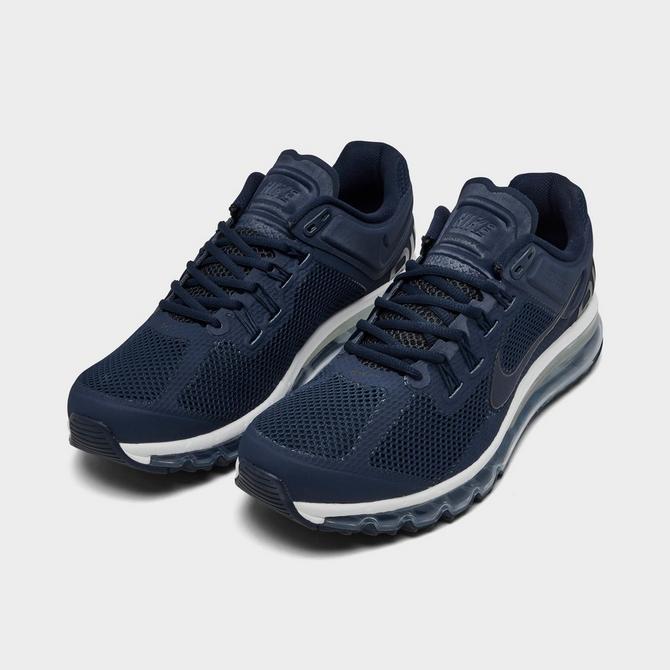 Navy blue nike air max best sale