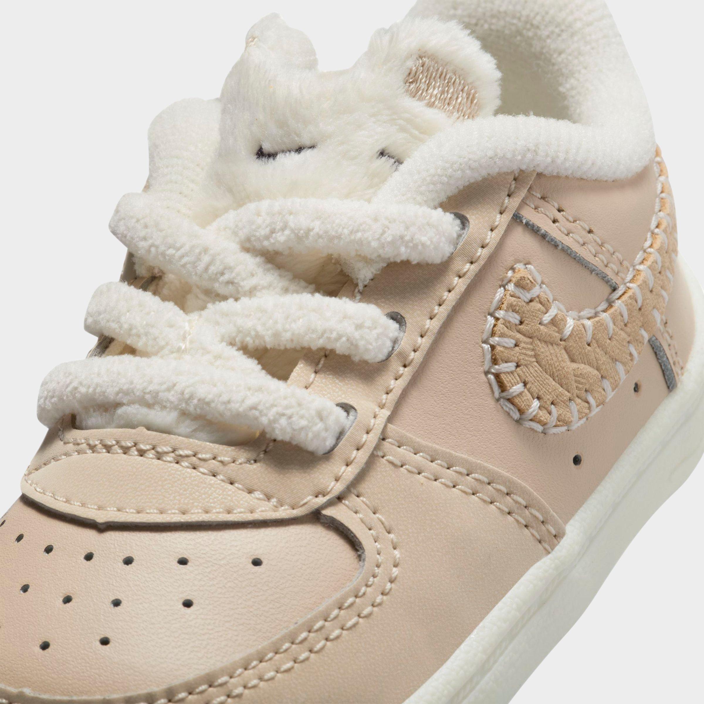 Infant Nike Force 1 Low EasyOn SE Crib Booties