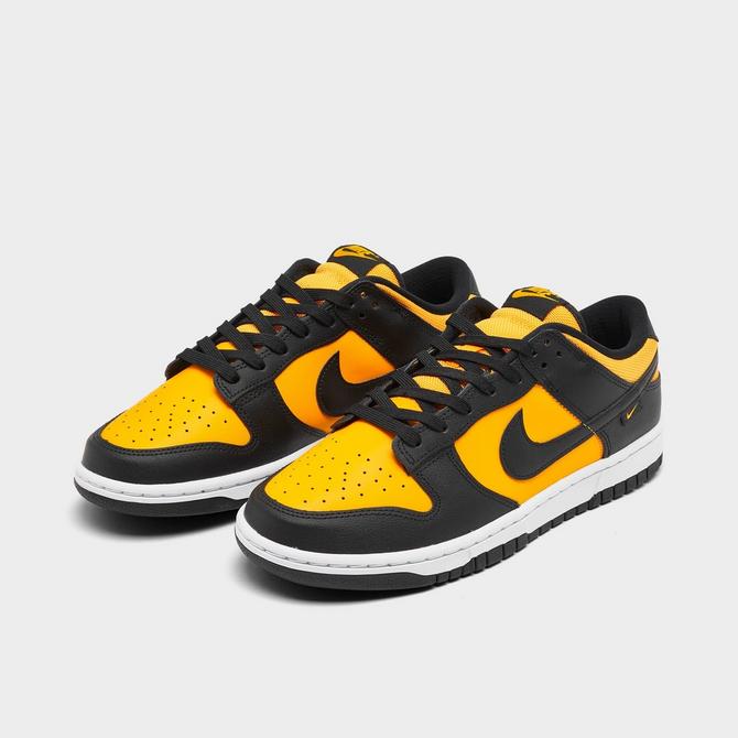 White black hotsell yellow nike dunks