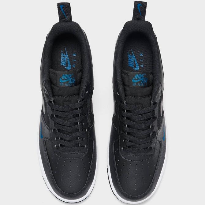 Nike air force 1 outlet mens black and blue