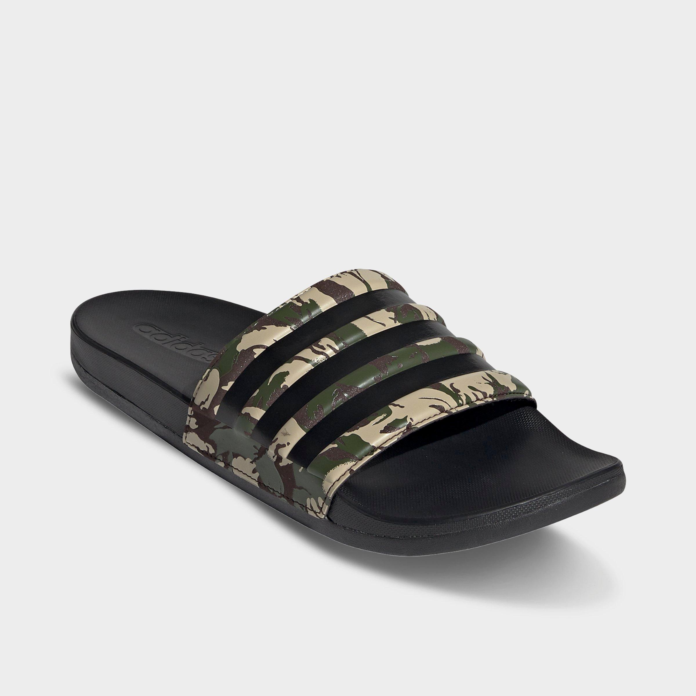 men's adilette comfort slide sandals from finish line